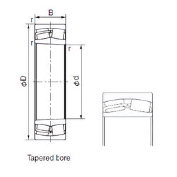 Cylindrical Roller Bearings 24026AXK30 NACHI