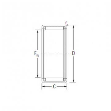 needle roller thrust bearing catalog DC502807 NSK