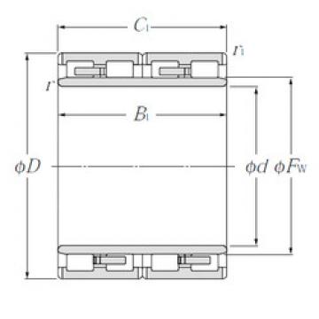 Cylindrical Roller Bearings 4R2437 NTN