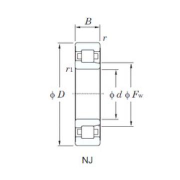 Cylindrical Roller Bearings 70591 KOYO