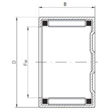 Cylindrical Roller Bearings BK0709 ISO