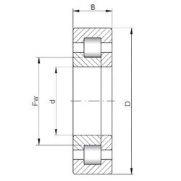 cylindrical bearing nomenclature NUP2992 ISO