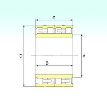 Cylindrical Roller Bearings FC 182870 ISB