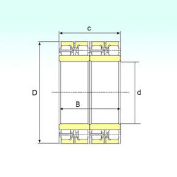 Cylindrical Roller Bearings FCDP 110160520 ISB