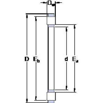 Cylindrical Roller Bearings K 81110 TN SKF