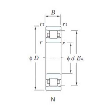 Cylindrical Roller Bearings N212 KOYO