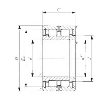 Cylindrical Roller Bearings NAG 4917 IKO