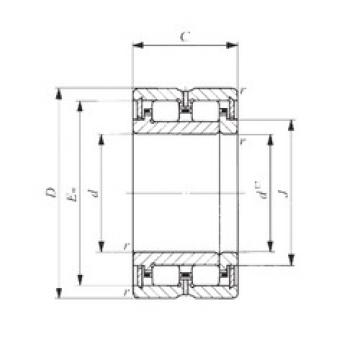 Cylindrical Roller Bearings NAU 4916 IKO