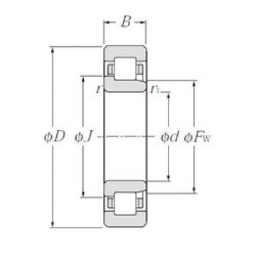 Cylindrical Bearing NJ338 NTN