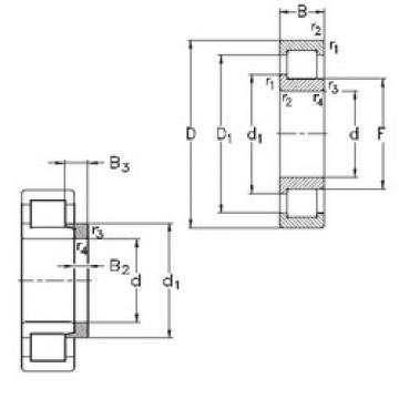 Cylindrical Bearing NJ2340-E-M6+HJ2340-E NKE