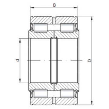 cylindrical bearing nomenclature SL045020 ISO