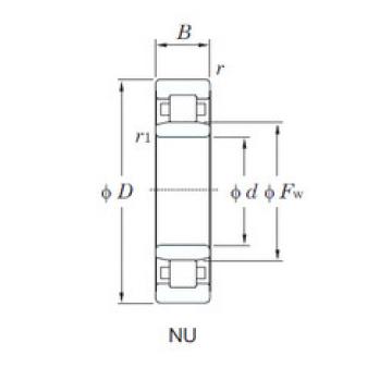 Cylindrical Roller Bearings Distributior NU2212 KOYO