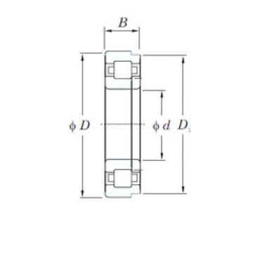 cylindrical bearing nomenclature NUP415 KOYO