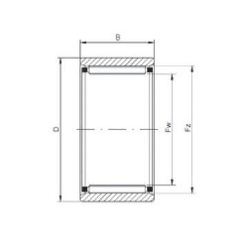 cylindrical bearing nomenclature RNAO50x65x40 ISO