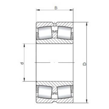 spherical roller bearing axial load 240/1120 CW33 CX