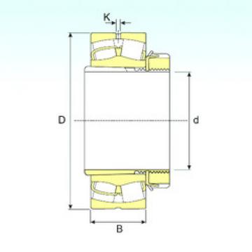 spherical roller bearing axial load 239/850 EKW33+OH39/850 ISB