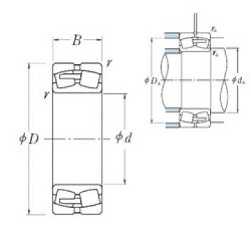 spherical roller bearing axial load 241/560CAE4 NSK