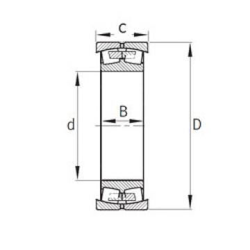 spherical roller bearing axial load 809280 FAG