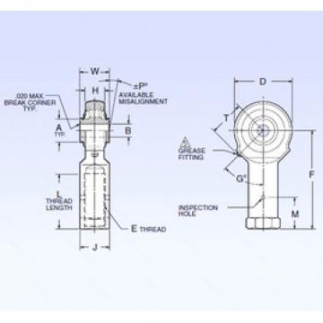 spherical roller bearing axial load ARR4FFN-A NMB