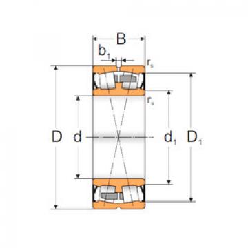 spherical roller bearing axial load A6-22212M-2RZ MPZ