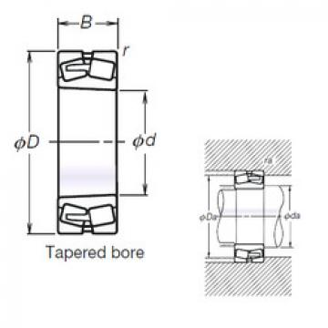 spherical roller bearing axial load TL22238CAKE4 NSK