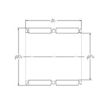 needle roller thrust bearing catalog F-88135 INA