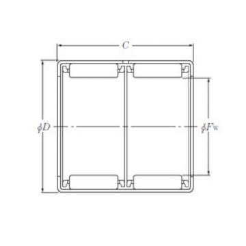 needle roller thrust bearing catalog 712084110 INA