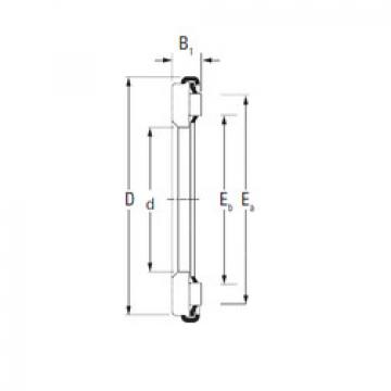 needle roller thrust bearing catalog AX 11 130 170 Timken