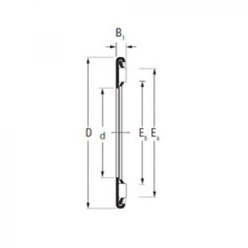 needle roller thrust bearing catalog AX 3,5 75 100 Timken