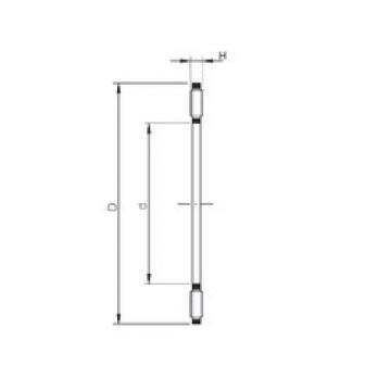 needle roller thrust bearing catalog AXK 5578 ISO