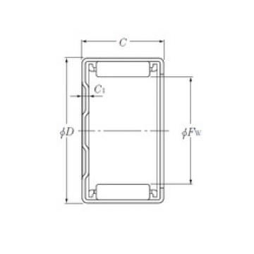 needle roller thrust bearing catalog BK4020 NTN