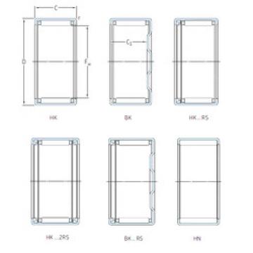 needle roller thrust bearing catalog BK1210 SKF