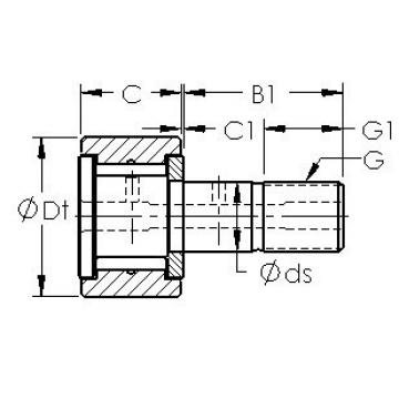 needle roller thrust bearing catalog CF14 AST