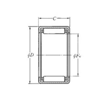 needle roller thrust bearing catalog DCL1014 NTN