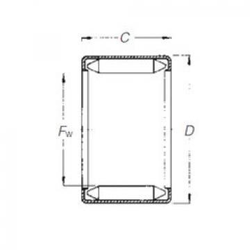 needle roller thrust bearing catalog DL 15 12 Timken