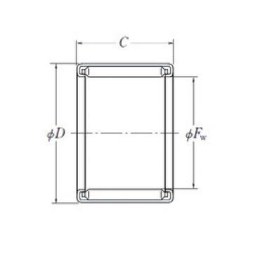 needle roller thrust bearing catalog F-2216 NSK