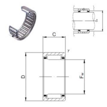 needle roller bearing sleeve NK9/16 JNS