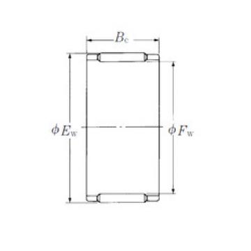 needle roller thrust bearing catalog FBN-101311 NSK