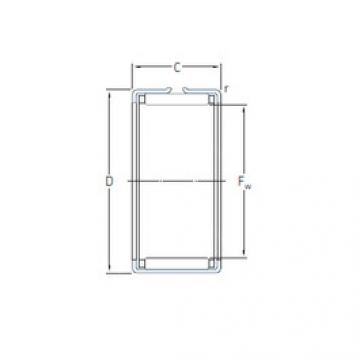 needle roller thrust bearing catalog FC65981 INA