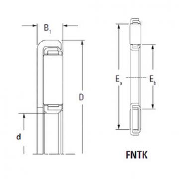 needle roller thrust bearing catalog FNTK-1732 KOYO