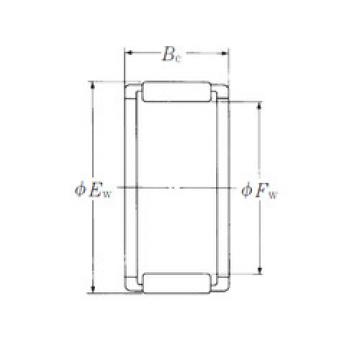 needle roller thrust bearing catalog FWF-182314-E NSK