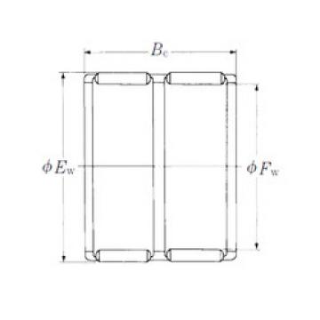 needle roller thrust bearing catalog FWF-465237W NSK