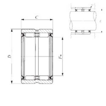 needle roller thrust bearing catalog GBR 101816 UU IKO