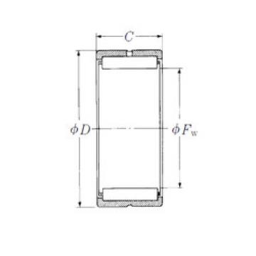 needle roller thrust bearing catalog HJ-10412848 NSK