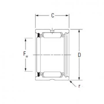 needle roller thrust bearing catalog HJ-122016RS KOYO