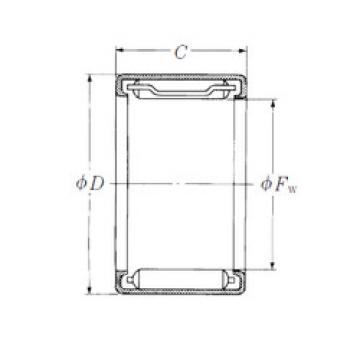 needle roller thrust bearing catalog J-55 NSK