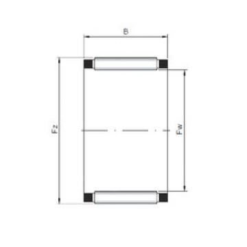 needle roller bearing sleeve K30x34x13 ISO