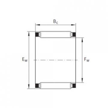 needle roller bearing sleeve K28X34X17 INA