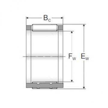 needle roller bearing sleeve K55x63x20TN MPZ