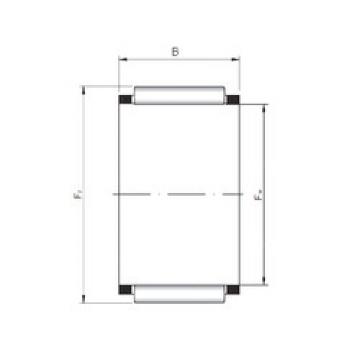 needle roller bearing sleeve KBK12X16X13 ISO